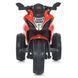 Дитячий мотоцикл Kawasaki Ninja M 5050ELR-3 на радіокеруванні, червоний, 2 мотори по 25W, EVA, шкіра, MP3, USB, світло та музика mp-337108 фото 7