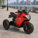 Дитячий мотоцикл Kawasaki Ninja M 5050ELR-3 на радіокеруванні, червоний, 2 мотори по 25W, EVA, шкіра, MP3, USB, світло та музика mp-337108 фото 6