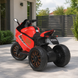 Дитячий мотоцикл Kawasaki Ninja M 5050ELR-3 на радіокеруванні, червоний, 2 мотори по 25W, EVA, шкіра, MP3, USB, світло та музика mp-337108 фото 5
