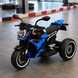 Дитячий мотоцикл BMW S1000R M 6142EL-4 блакитний, 2 мотори по 25W, EVA, шкіра, Bluetooth, MP3 mp-313192 фото 2