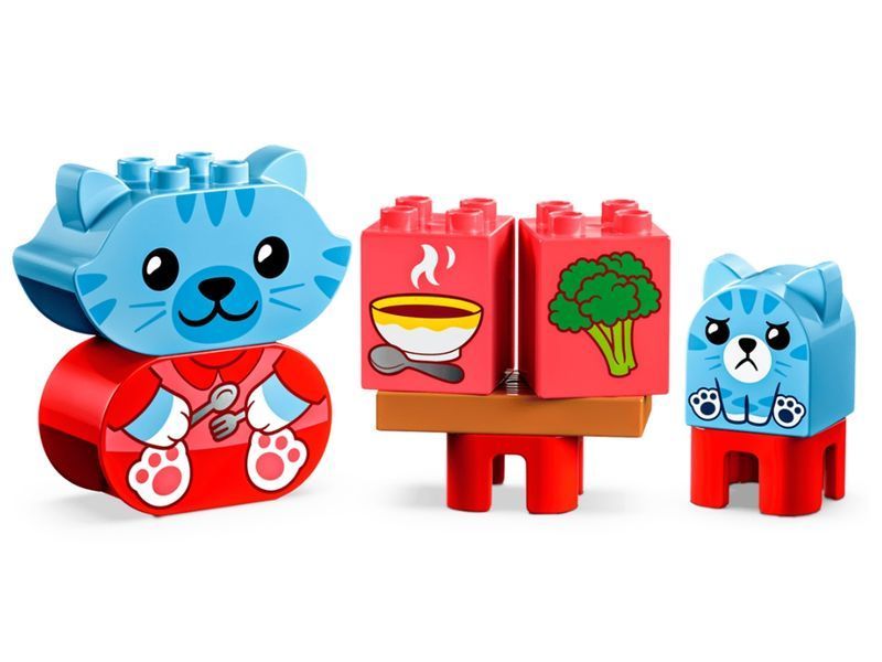 Конструктор LEGO DUPLO My First Повседневные процедуры: Время ужина и сна, 28 деталей 10414 bab-395856 фото