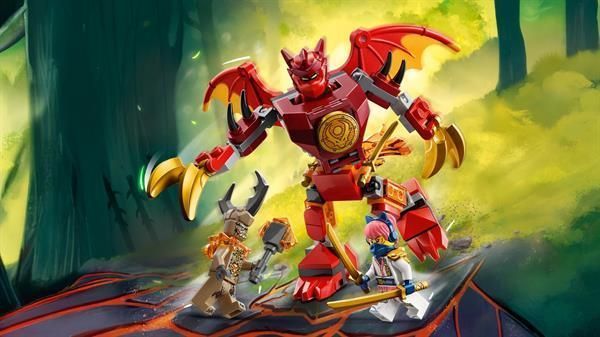 Конструктор LEGO Ninjago Боевой набор работа Дракона Кая 85 Деталей afk-186586 фото