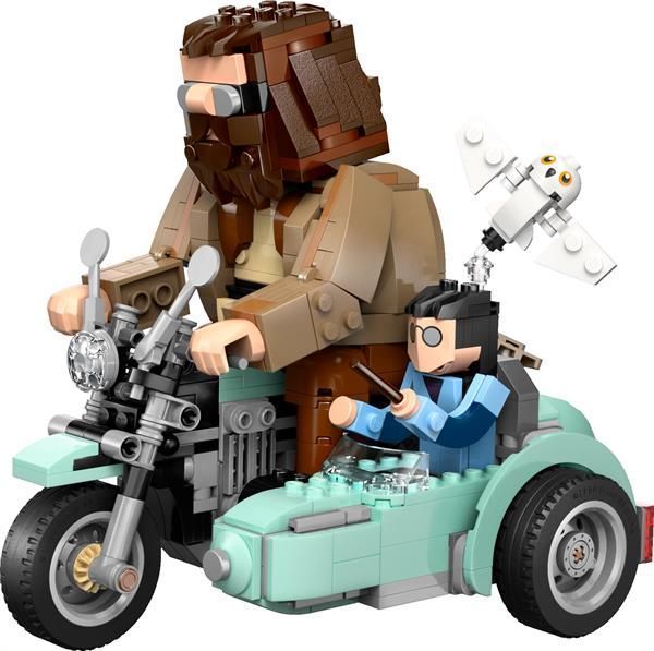 Конструктор LEGO Harry Potter Поїздка Геґріда й Гаррі на мотоциклі 617 деталей afk-100905 фото