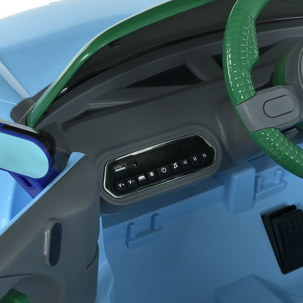 Машина JE1688EBLR-4(24V) 1шт на радіокеруванні, 4мотори35W, 1*24V5AH, MP3, USB, BLUETOOTH, музика, блакитний mp-309280 фото