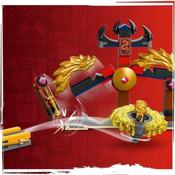 Конструктор LEGO NINJAGO Боевой набор дракона Спин-джитсу 186 деталей afk-100875 фото