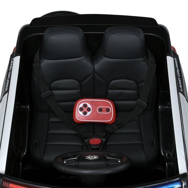 Детский электромобиль Джип Bambi JJ 2022 EBLR-2-1(2) (24V) Toyota Land Cruiser Police, черный mp-299599 фото