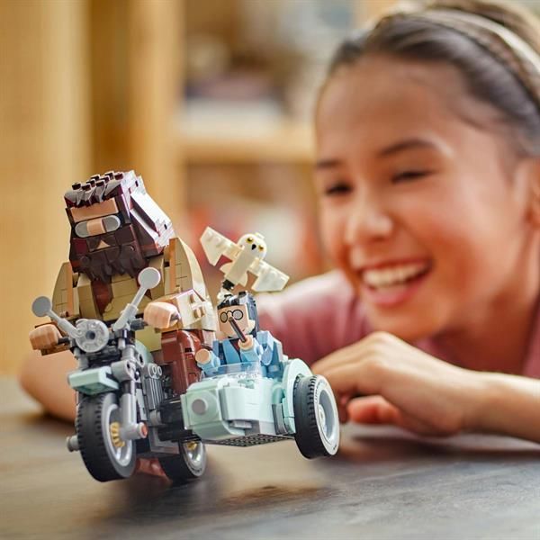 Конструктор LEGO Harry Potter Поїздка Геґріда й Гаррі на мотоциклі 617 деталей afk-100905 фото