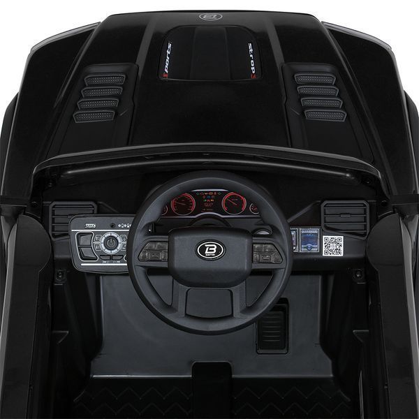 Детский электромобиль Джип Ford Ranger Raptor Bambi M 5829 EBLRS-2, черный, 4 мотора по 35W, EVA, кожа, MP3, Bluetooth mp-299994 фото