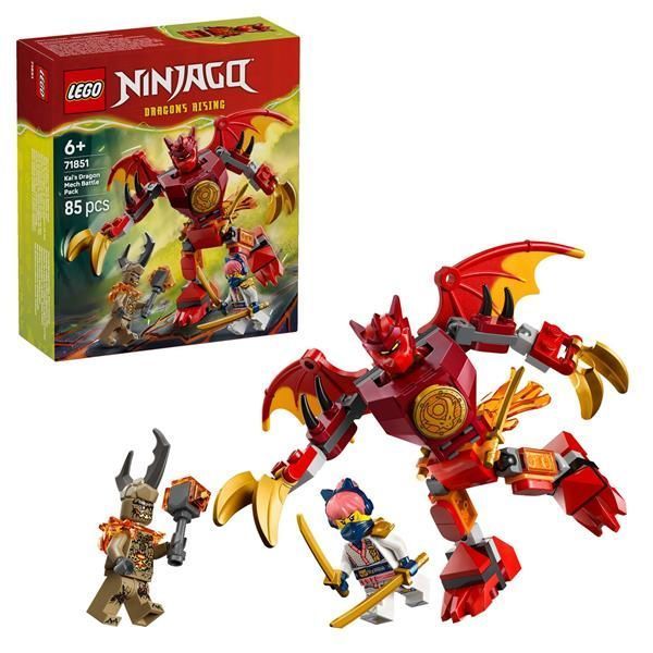 Конструктор LEGO Ninjago Боевой набор работа Дракона Кая 85 Деталей afk-186586 фото