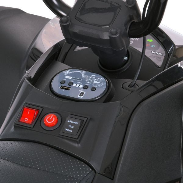 Квадроцикл M 6283EL-18 2*35W, 1*12V7-9AH, муз, світло, шкір.сидіння, BLUETOOTH, MP3, USB, EVA, камуфляж mp-326737 фото