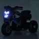 Детский мотоцикл BMW S1000R M 6262EL-11, 2 мотора по 25W, EVA, кожа, Bluetooth, USB, TF, серый mp-331256 фото 10