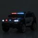 Детский электромобиль Джип Bambi JJ 2022 EBLR-2-1(2) (24V) Toyota Land Cruiser Police, черный mp-299599 фото 9
