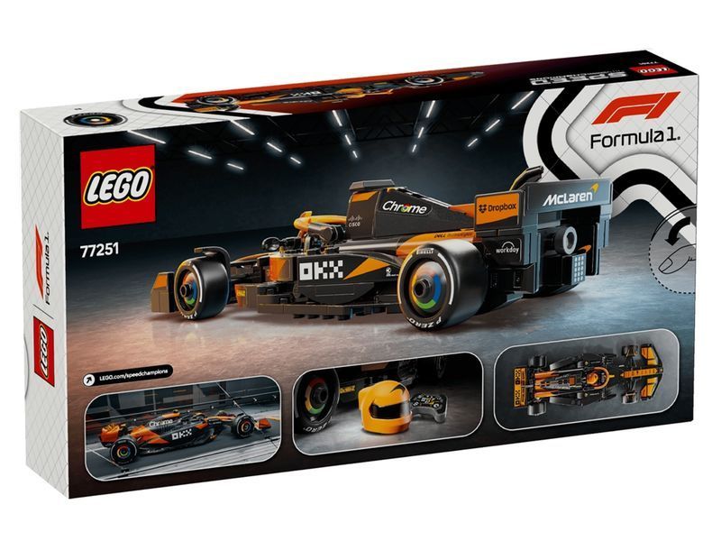 Конструктор LEGO Speed Champions Автомобиль для гонки McLaren F1 Team MCL38, 269 деталей 77251 bab-395923 фото