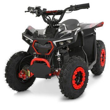 Квадроцикл HB-FFG1000-2-3 мотор 1000W, 3аккум 12V/12AH, 25км/ч, до 45кг, свет, черно-красный mp-338119 фото
