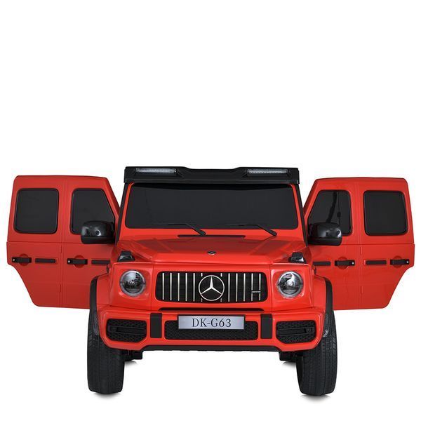 Детский электромобиль Джип M 5880 EBLR-3 (24V) Mercedes Гелендваген, двухместный, красный mp-299025 фото