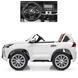 Машина M 3906(MP4)EBLR-1 на радиоуправлении2,4G,4мотора35W,12V14Ah PRO,колEVA,USB,SD,MP4,кож.сид,5точ.рем,бел mp-278217 фото 3