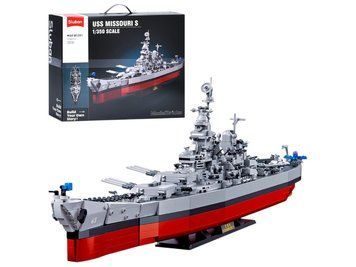 Конструктор блочний Військовий корабель у масштабі 1:350, 1739 елементів M38-B1291 bab-365974 фото