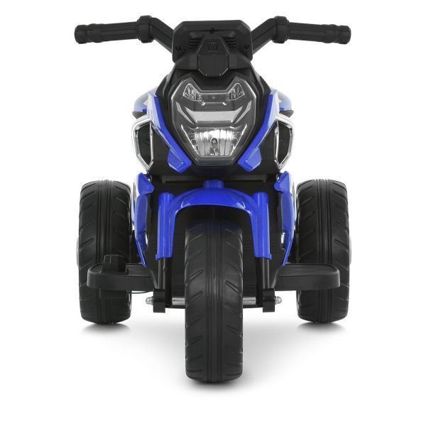 Детский мотоцикл BMW S1000R M 6262EL-4, 2 мотора по 25W, EVA, кожа, Bluetooth, USB, TF, синий mp-331258 фото