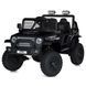 Джип M 5991EBLR-2 24V 1шт 2, 4G, 1аккум24V5AH, 4мотора50W, BLUETOOTH, USB, TF, EVA, музика, світло, шкіра, чорний mp-305699 фото 1