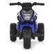 Детский мотоцикл BMW S1000R M 6262EL-4, 2 мотора по 25W, EVA, кожа, Bluetooth, USB, TF, синий mp-331258 фото 2