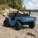 Дитячий електромобіль Джип Toyota Land Cruiser Pickup M 6308EBLR-4 синій, 2 мотори по 35W, EVA, шкіра, Bluetooth, MP3 mp-337122 фото 8