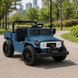 Дитячий електромобіль Джип Toyota Land Cruiser Pickup M 6308EBLR-4 синій, 2 мотори по 35W, EVA, шкіра, Bluetooth, MP3 mp-337122 фото 1