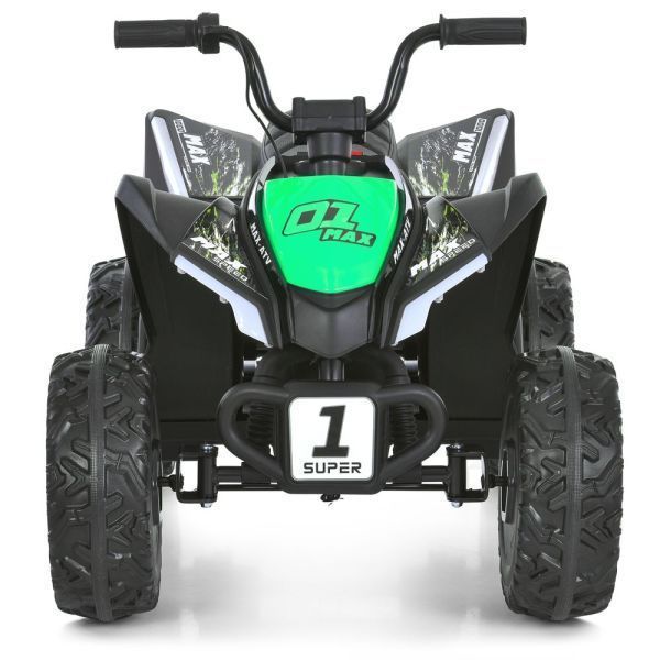 Квадроцикл M 6283EL-5 2*35W,1*12V7-9AH, муз, свет, шкір.сидіння, BLUETOOTH, MP3, USB, EVA, зелений mp-326740 фото