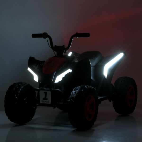 Квадроцикл M 6283EL-5 2*35W,1*12V7-9AH, муз, свет, шкір.сидіння, BLUETOOTH, MP3, USB, EVA, зелений mp-326740 фото