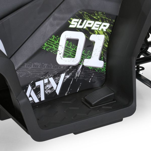 Квадроцикл M 6283EL-5 2*35W,1*12V7-9AH, муз, свет, шкір.сидіння, BLUETOOTH, MP3, USB, EVA, зелений mp-326740 фото