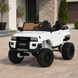Детский электромобиль Джип Toyota Land Cruiser M 6296EBLR-1 двухместный, 4 мотора по 45W, EVA, кожа, MP3, Bluetooth, белый mp-331611 фото 11