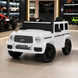 Дитячий електромобіль Джип Mercedes-AMG G 63 / G-Class Гелендваген M 6343EBLR-1 білий, 4 мотори по 35W, EVA, шкіра, MP3, USB, TF, Bluetooth mp-346374 фото 3