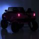 Детский электромобиль Джип Toyota Land Cruiser M 6296EBLR-1 двухместный, 4 мотора по 45W, EVA, кожа, MP3, Bluetooth, белый mp-331611 фото 10