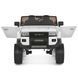 Детский электромобиль Джип Toyota Land Cruiser M 6296EBLR-1 двухместный, 4 мотора по 45W, EVA, кожа, MP3, Bluetooth, белый mp-331611 фото 2