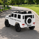 Дитячий електромобіль Джип Mercedes-AMG G 63 / G-Class Гелендваген M 6343EBLR-1 білий, 4 мотори по 35W, EVA, шкіра, MP3, USB, TF, Bluetooth mp-346374 фото 8