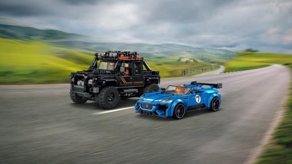 Конструктор Jaguar Project 7 и Land Rover Defender LEGO&reg; Speed Champions afk-187014 фото
