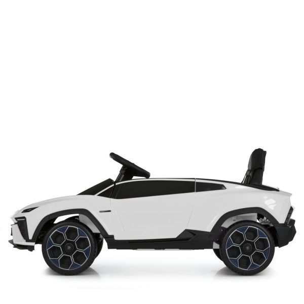 Дитячий електромобіль Lamborghini Lanzador Concept M 6293EBLR-1 білий, 4 мотори по 25W, EVA, шкіра, MP3, USB, Bluetooth mp-330360 фото