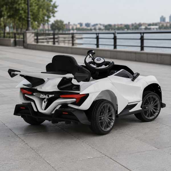 Детский электромобиль Apollo IE Bambi M 5813EBLR-1 белый, 4 мотора по 45W, EVA, кожа, MP3, USB, Bluetooth mp-298227 фото