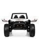 Детский электромобиль Джип Bambi M 4170 EBLR-1 (24V) Багги, двухместный, белый mp-225205 фото 2
