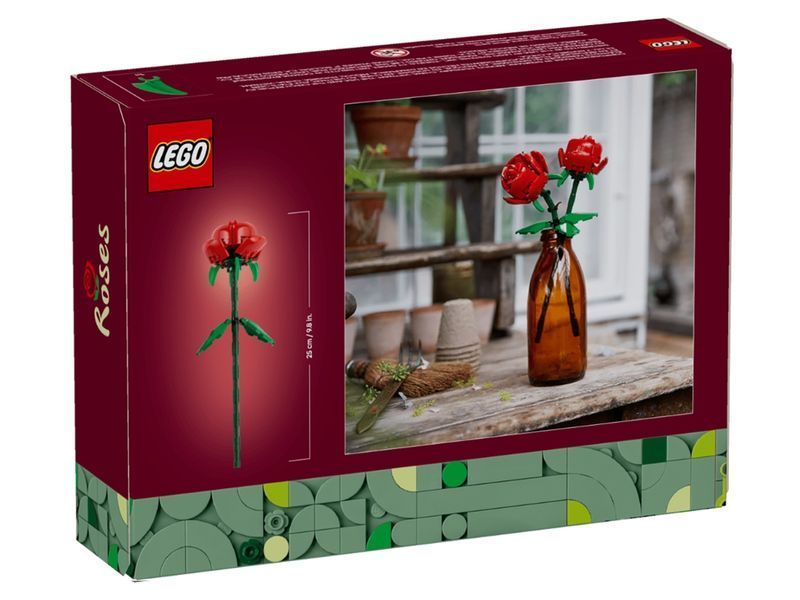 Конструктор LEGO Botanicals Троянди, 120 деталей 40460 bab-395836 фото