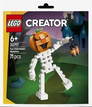Конструктор LEGO&reg; Веселий геловінський скелет, 71 деталь afk-186825 фото