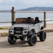 Детский электромобиль Джип Toyota Land Cruiser M 6296EBLR-11 двухместный, 4 мотора по 45W, EVA, кожа, MP3, Bluetooth, серый mp-331612 фото 14