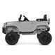 Детский электромобиль Джип Toyota Land Cruiser M 6296EBLR-11 двухместный, 4 мотора по 45W, EVA, кожа, MP3, Bluetooth, серый mp-331612 фото 7