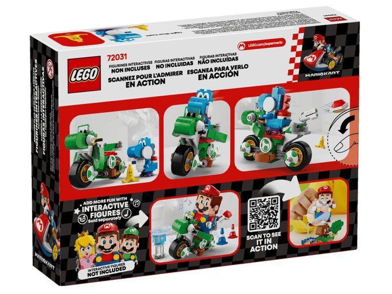 Конструктор LEGO Mario Kart Yoshi Bike, 133 детали 72031 bab-395929 фото