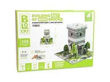 Конструктор з міні-цеглинок BLOCKY Лісова Вежа Strateg 31019 bab-309027 фото