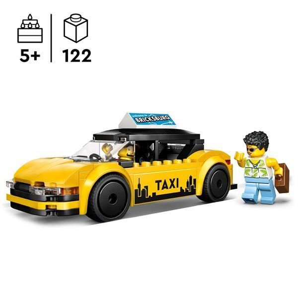 Конструктор LEGO City Желтое такси 122 Детали afk-186566 фото