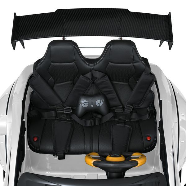 Детский электромобиль Bambi M 5820 EBLR-1 (24V) BMW, двухместный, белый mp-297608 фото