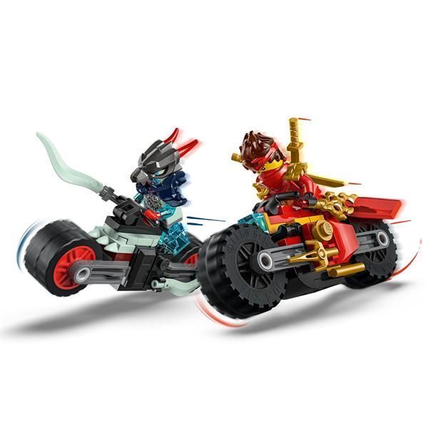 Конструктор LEGO NINJAGO Скоростная гонка Кая на мотоцикле 79 деталей afk-167860 фото