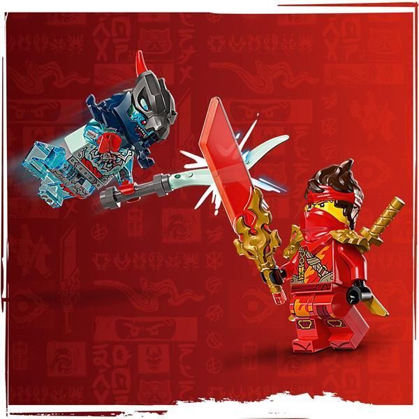 Конструктор LEGO NINJAGO Скоростная гонка Кая на мотоцикле 79 деталей afk-167860 фото