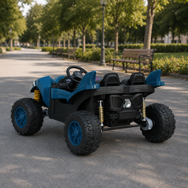 Багги M 6039EBR-4(24V) 1шт на радіокеруванні, 4*35W, 24V7AH, EVA, музика, світло, синій mp-308241 фото