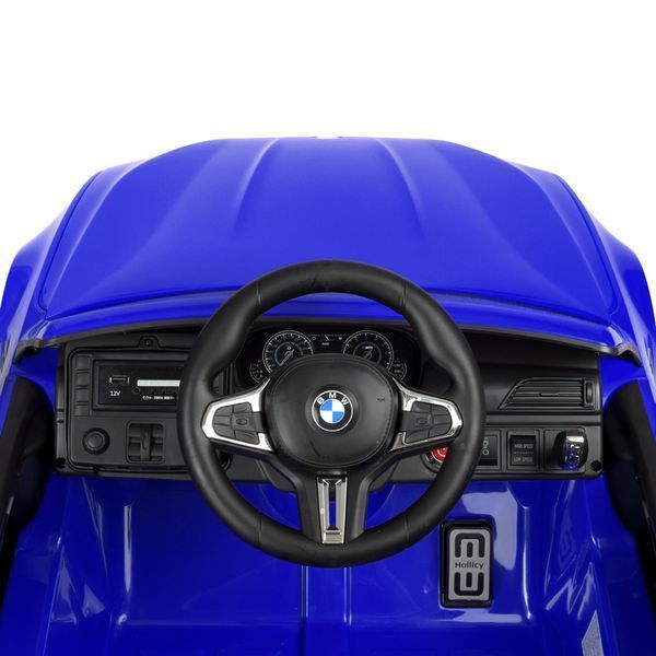 Детский электромобиль BMW M5 Bambi M 4791EBLR-4 синий, 2 мотора по 35W, EVA, кожа, MP3, USB, Bluetooth mp-268446 фото